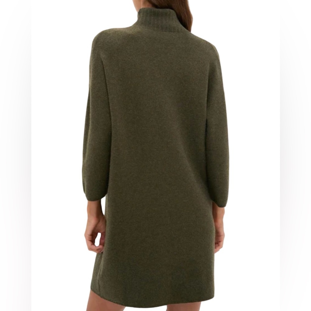 Pomander Place NWT Moss Green Vivianne Dress Olive Size S - Picture 4 of 8